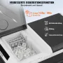 VEVOR tragbarer 36 L Autokühlschrank mit Eisherstellungsfunktion12 V & Einzelzone, einstellbar -20 °C bis 20 °C, Kompressorkühler für Camping, Auto, Wohnmobil