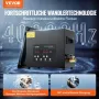 VEVOR 6 L Ultraschallreiniger 180 W digitales Ultraschallreinigungsgerät mit Schonmodus & verbesserter Entgasung, 40 kHz industrieller Schmuckreiniger mit Heizung & Timer, für Brillen Uhren