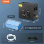 VEVOR 6 L Ultraschallreiniger 180 W digitales Ultraschallreinigungsgerät mit Schonmodus & verbesserter Entgasung, 40 kHz industrieller Schmuckreiniger mit Heizung & Timer, für Brillen Uhren