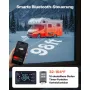 VEVOR Dieselheizung 5-8KW DC 12 V/24 V, tragbarer All in One Diesel-Lufterhitzer mit Bluetooth-App-Steuerung & Fernbedienung & LCD-Bildschirm, Trolley-Design, 5 L Kraftstofftank für Lkw