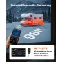 VEVOR Dieselheizung 5-8KW DC 12 V/24 V, tragbarer All in One Diesel-Lufterhitzer mit Bluetooth-Steuerung & Fernbedienung & LCD-Bildschirm, 5 L Kraftstofftank für Lkw Wohnmobile