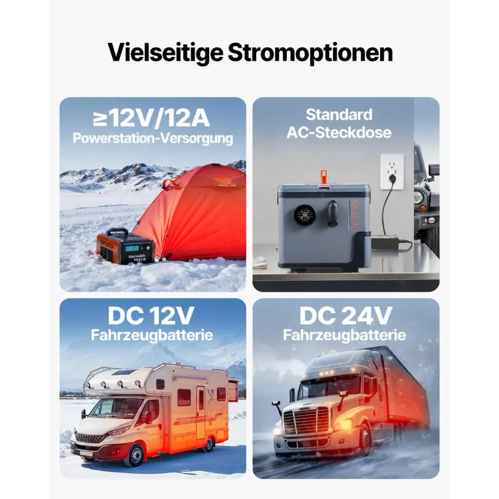 VEVOR Dieselheizung 5-8KW DC 12 V/24 V, tragbarer All in One Diesel-Lufterhitzer mit Bluetooth-Steuerung & Fernbedienung & LCD-Bildschirm, 5 L Kraftstofftank für Lkw Wohnmobile