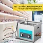 VEVOR Knob Control Ultrasonic Ultraschallreiniger 15L, Ultraschall Reinigungsgerät mit Heizung, Schmuckreiniger Ultraschall 230 V, Digitaler Ultraschallreiniger 400 W Ultraschallreinigungsgerät 40 kHz