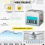 VEVOR Knob Control Ultrasonic Ultraschallreiniger 15L, Ultraschall Reinigungsgerät mit Heizung, Schmuckreiniger Ultraschall 230 V, Digitaler Ultraschallreiniger 400 W Ultraschallreinigungsgerät 40 kHz
