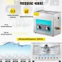 VEVOR Knob Control Ultrasonic Ultraschallreiniger 6,5 L, Ultraschall Reinigungsgerät 220 V, Ultraschallreiniger mit Heizung, Schmuckreiniger Ultraschall 40 kHz, Digitaler Ultraschallreiniger 300 W