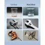 VEVOR Ultraschallreiniger professionelles Ultraschallreinigungsgerät mit Drehknopfsteuerung 30 L, Reinigungsgerät mit Korb & Reinigungskugel, Ultraschallgerät für Uhren Rasierer Schmuck Münzen