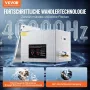 VEVOR Ultraschallreiniger 15 L professionelle 360 W Reinigungsmaschine mit Timer & Heizung, digitaler 40 kHz Ultraschallreiniger mit Korb für Uhrgläser Schmuckhalter Industrieteile Werkzeuge Silber