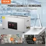 VEVOR Ultraschallreiniger Ultraschall Edelstahl-Reinigungsgerät 480 W, 22 L Ultraschallreinigungsgerät mit Digitaler Anzeige 0-30 Min, Reinigung Ultraschall für Schmuck, Brillen, Uhren usw.