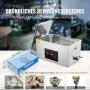 VEVOR Ultraschallreiniger Ultraschall Edelstahl-Reinigungsgerät 480 W, 22 L Ultraschallreinigungsgerät mit Digitaler Anzeige 0-30 Min, Reinigung Ultraschall für Schmuck, Brillen, Uhren usw.