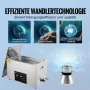 VEVOR Ultraschallreiniger Ultraschall Edelstahl-Reinigungsgerät 600 W, 30 L Ultraschallreinigungsgerät mit digitaler Anzeige 0-30 Min, Reinigung Ultraschall für Schmuck, Brillen, Uhren usw.