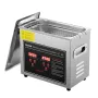 VEVOR Ultraschallreiniger Ultraschall Edelstahl-Reinigungsgerät 150 W, 3 L Ultraschallreinigungsgerät mit Digitaler Anzeige 0-30 Min, Reinigung Ultraschall für Schmuck, Brillen, Uhren usw.