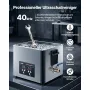 VEVOR 15 L Ultraschallreiniger, professionelle Ultraschallreinigungsmaschine mit Reinigungskorb & Digitalanzeige, 240 W Edelstahl 40 kHz Industrielle Reinigungsmaschine für Teile Vergaser Instrumente
