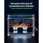 VEVOR 15 L Ultraschallreiniger, professionelle Ultraschallreinigungsmaschine mit Reinigungskorb & Digitalanzeige, 240 W Edelstahl 40 kHz Industrielle Reinigungsmaschine für Teile Vergaser Instrumente