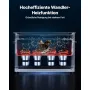 VEVOR 30 L Ultraschallreiniger, professionelle Ultraschallreinigungsmaschine mit Reinigungskorb & Digitalanzeige, 480 W Edelstahl 40 kHz Industrielle Reinigungsmaschine für Teile Vergaser Instrumente