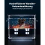 VEVOR 6 L Ultraschallreiniger, professionelle Ultraschallreinigungsmaschine mit Reinigungskorb & Digitalanzeige, 120 W Edelstahl 40 kHz Industrielle Reinigungsmaschine für Uhren Schmuck