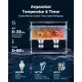 VEVOR 6 L Ultraschallreiniger, professionelle Ultraschallreinigungsmaschine mit Reinigungskorb & Digitalanzeige, 120 W Edelstahl 40 kHz Industrielle Reinigungsmaschine für Uhren Schmuck