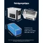 VEVOR 6 L Ultraschallreiniger, professionelle Ultraschallreinigungsmaschine mit Reinigungskorb & Digitalanzeige, 120 W Edelstahl 40 kHz Industrielle Reinigungsmaschine für Uhren Schmuck