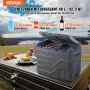 VEVOR Autokühlschrank, 12-Volt-Autokühlschrank, tragbarer 40-Liter-Gefrierschrank mit zwei Zonen, einstellbarer Bereich von -20 °C bis 20 °C, 12/24 V Gleichstrom und 100–240 V Wechselstrom, Kompressorkühler für den Außenbereich, Camping, Wohnmobil
