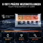 VEVOR 22 L Ultraschallreiniger mit Heiztimer & Korb professionelle digitale Schallkavitationsmaschine, 480 W Reinigungsmaschine für Laborwerkzeuge Metallteile Vergaser Messing Autoteile Motorteile