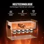 VEVOR 30L Ultraschallreiniger mit Heiztimer und Korb, professionelle digitale Schallkavitationsmaschine, 360 W Reinigungsmaschine für Laborwerkzeuge, Metallteile, Vergaser, Messing, Autoteile