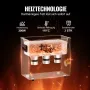 VEVOR Ultraschallreiniger mit Heiztimer & Korb 6 L professionelle digitale Schallkavitationsmaschine, 180 W Reinigungsmaschine für Uhreninstrumente Brillen Münzen Metallteile Werkzeuge