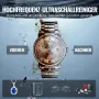 VEVOR Ultraschallreiniger mit Heiztimer & Korb 6 L professionelle digitale Schallkavitationsmaschine, 180 W Reinigungsmaschine für Uhreninstrumente Brillen Münzen Metallteile Werkzeuge