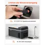 VEVOR Kompressor Kühlbox 22 L,12/24V DC Elektrische Gefrierbox mit App-Steuerung, 100–240 V AC Autokühlschrank für Camping Reisen Lastkraftwagen Angeln, 45 W Thermoelektrische Kühlbox Tragbar