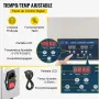 VEVOR Limpiador Ultrasónico de Doble Frecuencia de 22 L con Calentador para Piezas de Joyería Anillo Gafas Placa de Circuito de Registro de Dentadura, 28/40 KHz