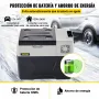 VEVOR Nevera Termoeléctrica Portátil 30 L Nevera de Viaje para Coche Nevera Portátil Eléctrica de Viaje para Coche Mini Refrigerador para Coche Mini Nevera para Bebidas con LCD