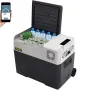 VEVOR Nevera Termoeléctrica Portátil 30 L Nevera de Viaje para Coche Nevera Portátil Eléctrica de Viaje para Coche Mini Refrigerador para Coche Mini Nevera para Bebidas con LCD