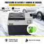 VEVOR Nevera Termoeléctrica Portátil 40 L Nevera de Viaje para Coche Nevera Portátil Eléctrica de Viaje para Coche Mini Refrigerador para Coche Mini Nevera para Bebidas con LCD