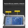 VEVOR Nevera Portátil 35 L Nevera de Viaje para Coche Nevera Portátil Eléctrica de Viaje para Coche Mini Refrigerador para Coche Mini Nevera para Bebidas con LCD