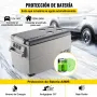 VEVOR Nevera Portátil 35 L Nevera de Viaje para Coche Nevera Portátil Eléctrica de Viaje para Coche Mini Refrigerador para Coche Mini Nevera para Bebidas con LCD