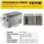 VEVOR Nevera Portátil 35 L Nevera de Viaje para Coche Nevera Portátil Eléctrica de Viaje para Coche Mini Refrigerador para Coche Mini Nevera para Bebidas con LCD