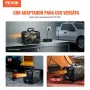 VEVOR Calentador Diésel Horizontal de 5-8KW Todo en Uno de 12 V/24 V, Control por Aplicación Bluetooth, Control Remoto y Pantalla Visualización, Alarma de CO, Calentamiento Rápido a Vehículos, Garaje
