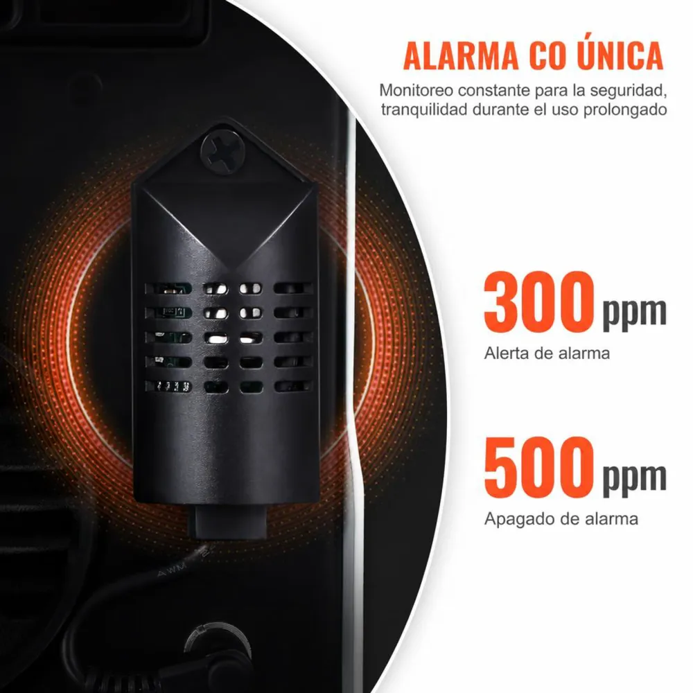 VEVOR Calentador Diésel Portátil 2 kW Todo en Uno de 12 V/24 V, con Control por Aplicación Bluetooth, Control Remoto y Pantalla de Visualización, Alarma de CO, Calentamiento Rápido para Vehículos