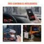 VEVOR Calentador Diésel Portátil 2 kW Todo en Uno de 12 V/24 V, con Control por Aplicación Bluetooth, Control Remoto y Pantalla de Visualización, Alarma de CO, Calentamiento Rápido para Vehículos