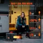VEVOR Calentador Diésel Portátil de 5-8KW Todo en Uno de 12 V/24 V, con Control por Aplicación Bluetooth, Control Remoto y Pantalla de Visualización, Alarma de CO, para Vehículos y Garajes, Negro