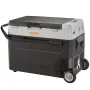 VEVOR Nevera Eléctrica Portátil de 53 L Nevera Portátil para Coche 12/24 V CC 100-240 V CA Nevera de Una Zona para Coche 0,6 kW.h -20 °C a 10 °C Congelador Ajustable para Camión Barco Camping