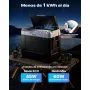 VEVOR Nevera Portátil para Coche 55 L, Refrigerador para Coche Temperatura Ajustable de -20 °C a 20 °C, con Control por Aplicación, Ruedas y Doble Zona, para Autocaravanas, Barcos, Camping, Pesca