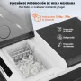 VEVOR Refrigerador Portátil para Automóvil, con Función de Fabricación de Hielo, 36 L, Temperatura Ajustable de -20~20 ℃, con Compresor para Acampar, Automóvil, 734 x 396 x 544 mm