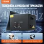 VEVOR Limpiador Ultrasónico 15 L Máquina de Limpieza Ultrasónica Digital 360 W Modo Suave y Desgasificación Mejorada 40 kHz con Calentador y Temporizador para Retenedores, Joyas, Herramientas