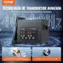 VEVOR 120 W Limpiador Ultrasónico, Máquina de Limpieza Ultrasónica Digital de 3 L con Modo Suave y Desgasificación Mejorada,  Calentador y Temporizador para Joyas, Herramientas, Retenedores