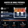 VEVOR 120 W Limpiador Ultrasónico, Máquina de Limpieza Ultrasónica Digital de 3 L con Modo Suave y Desgasificación Mejorada,  Calentador y Temporizador para Joyas, Herramientas, Retenedores