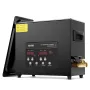 VEVOR Limpiador Ultrasónico, 180 W Máquina de Limpieza Sónica Digital de 6 L con Modo Suave y Desgasificación Mejorada, Calentador y Temporizador para Joyas, Gafas, Herramientas y Retenedores