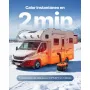 VEVOR Calentador Diésel 5-8KW, Todo en Uno, Portátil, con Control Remoto y Pantalla LCD, Calentamiento Rápido y Bajo Nivel de Ruido, para Camiones, Furgonetas, Autocaravanas, Caravanas y Garajes