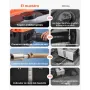 VEVOR Calentador Diésel 5-8KW, Todo en Uno, Portátil, con Control Remoto y Pantalla LCD, Calentamiento Rápido y Bajo Nivel de Ruido, para Camiones, Furgonetas, Autocaravanas, Caravanas y Garajes