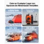 VEVOR Calentador Diésel de 8 kW, Todo en Uno, Portátil, con Control Remoto y Pantalla LCD, Calentamiento Rápido y Bajo Nivel de Ruido, para Camiones, Furgonetas, Autocaravanas, Caravanas, 4,5 L