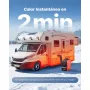 VEVOR Calentador Diésel 5-8KW, Portátil, Todo en Uno, con Control por Aplicación Bluetooth, Mando a Distancia y Pantalla LCD, 4,5 L, para Vehículos, Furgonetas y Autocaravanas, 505 x 227 x 446 mm