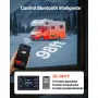 VEVOR Calentador Diésel 5-8KW Portátil, con Control por Aplicación Bluetooth, Mando a Distancia y Pantalla LCD, Diseño con Ruedas, Depósito de Combustible de 5 L para Camiones, 566 x 400 x 321 mm